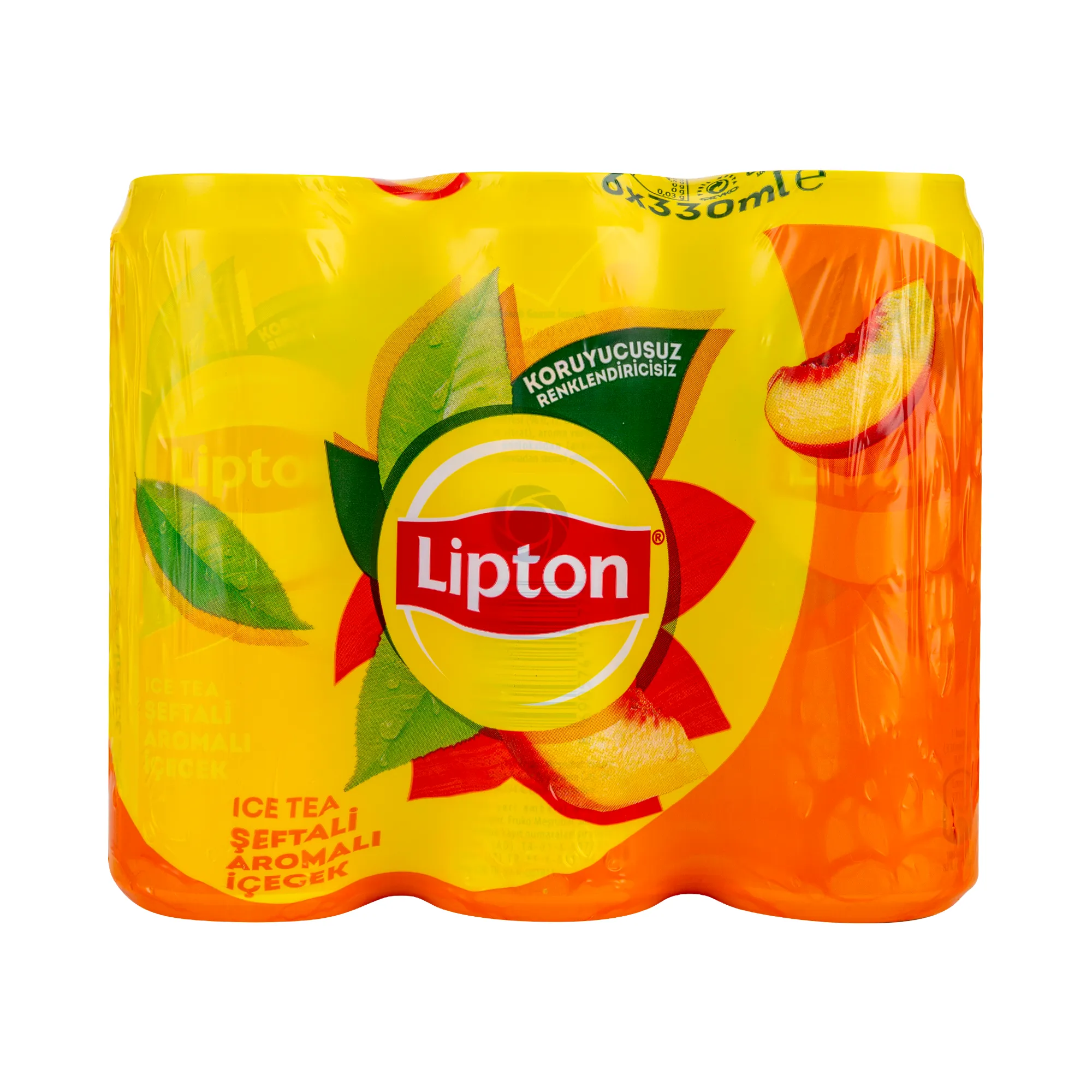Lipton Ice Tea Şeftali Aromalı Soğuk Çay Kutu