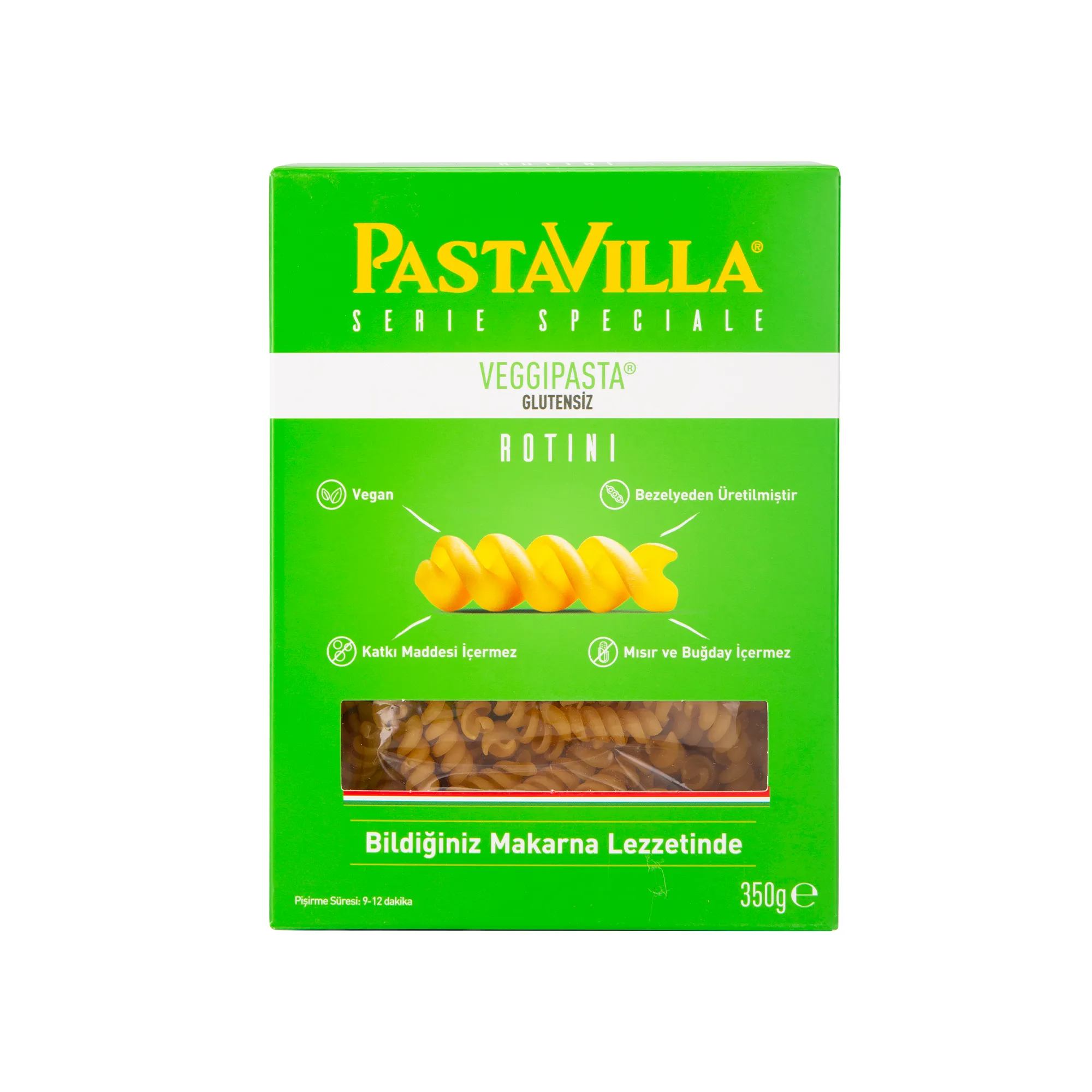 Pastavilla VeggiPasta Glutensiz Burgu
