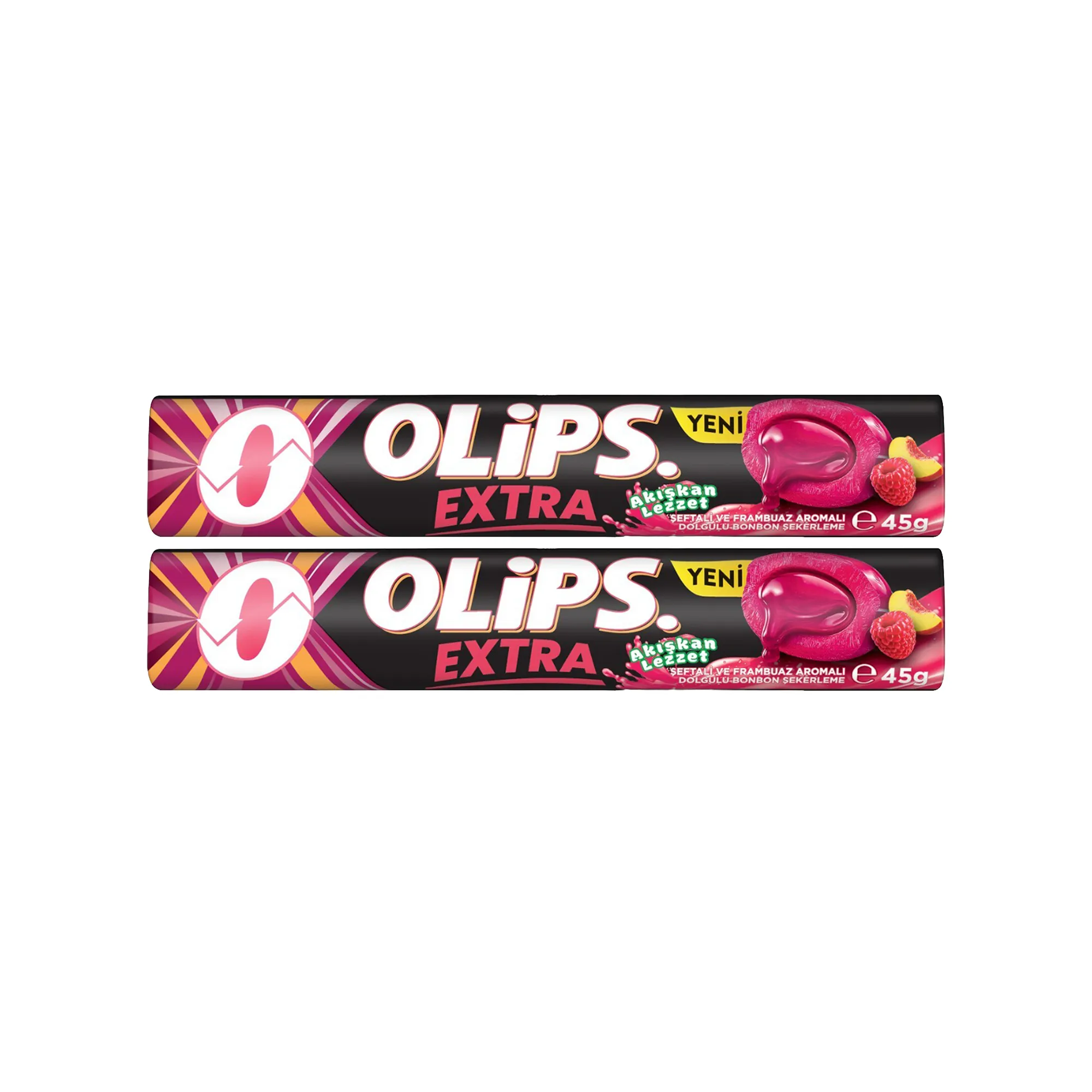 Olips Soothers Şeftali Ahududu Aromalı Şeker