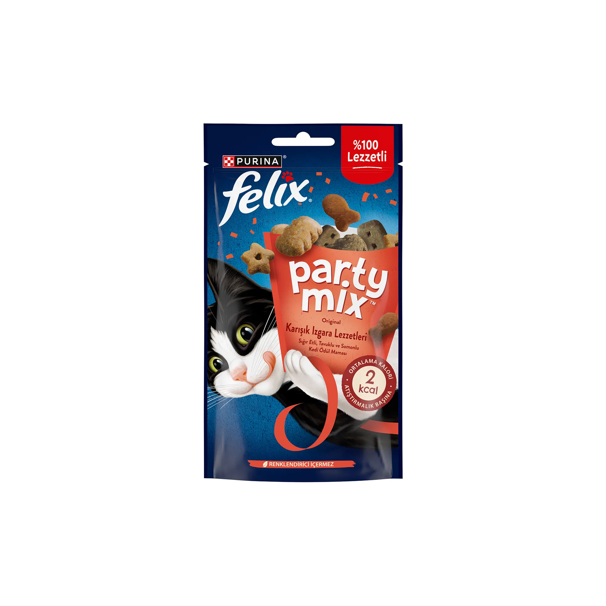 Felix Party Mix Karışık Izgara Lezzetleri Kedi Ödül Maması