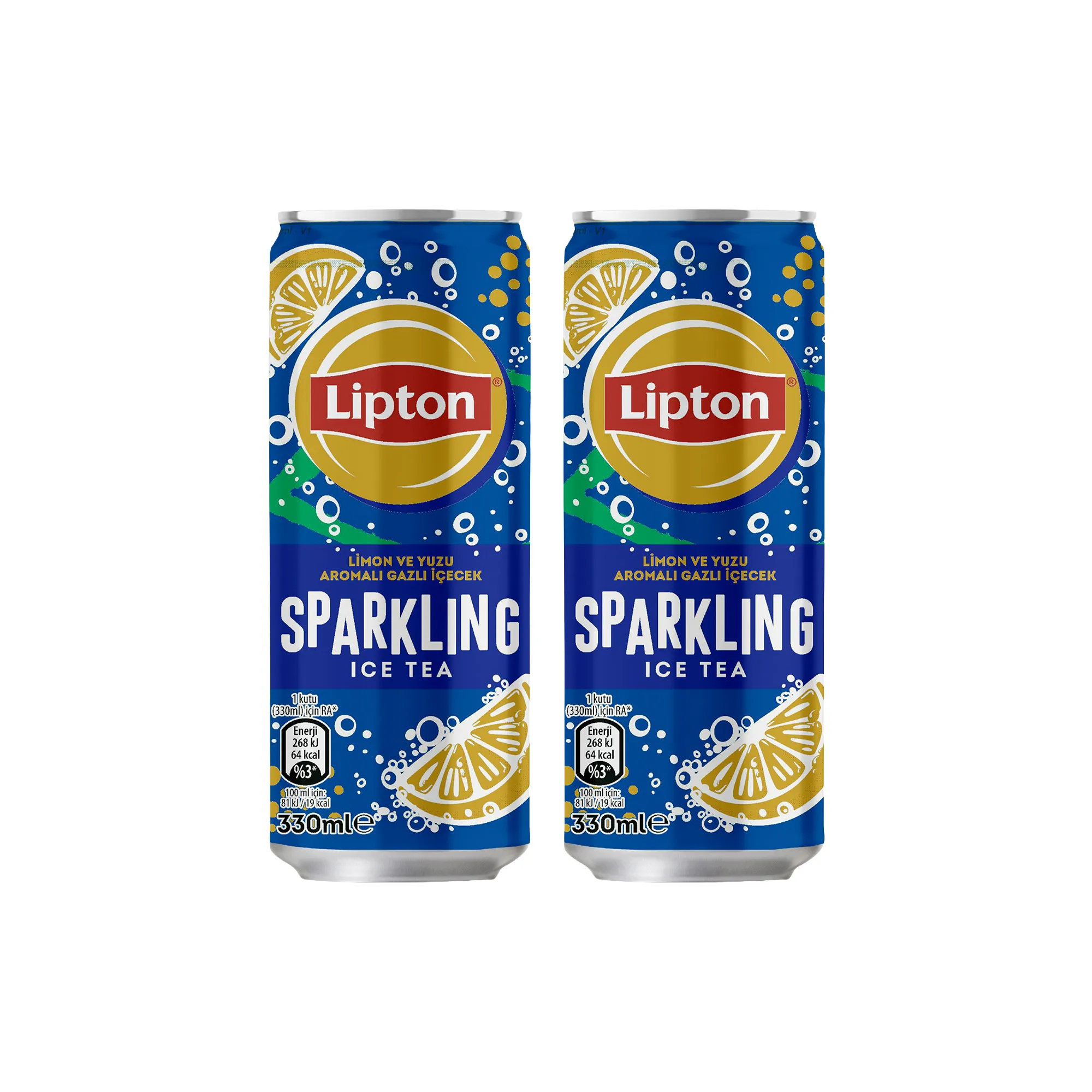 Lipton Ice Tea Sparkling Limon Yuzu Kutu