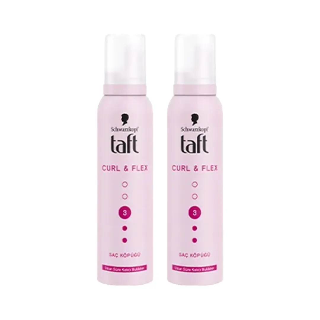 Taft Curl & Flex Köpükx2