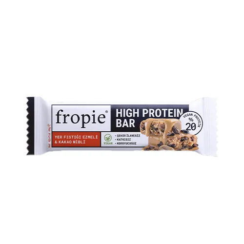 Fropie Vegan Kakao Nibli Protein Bar