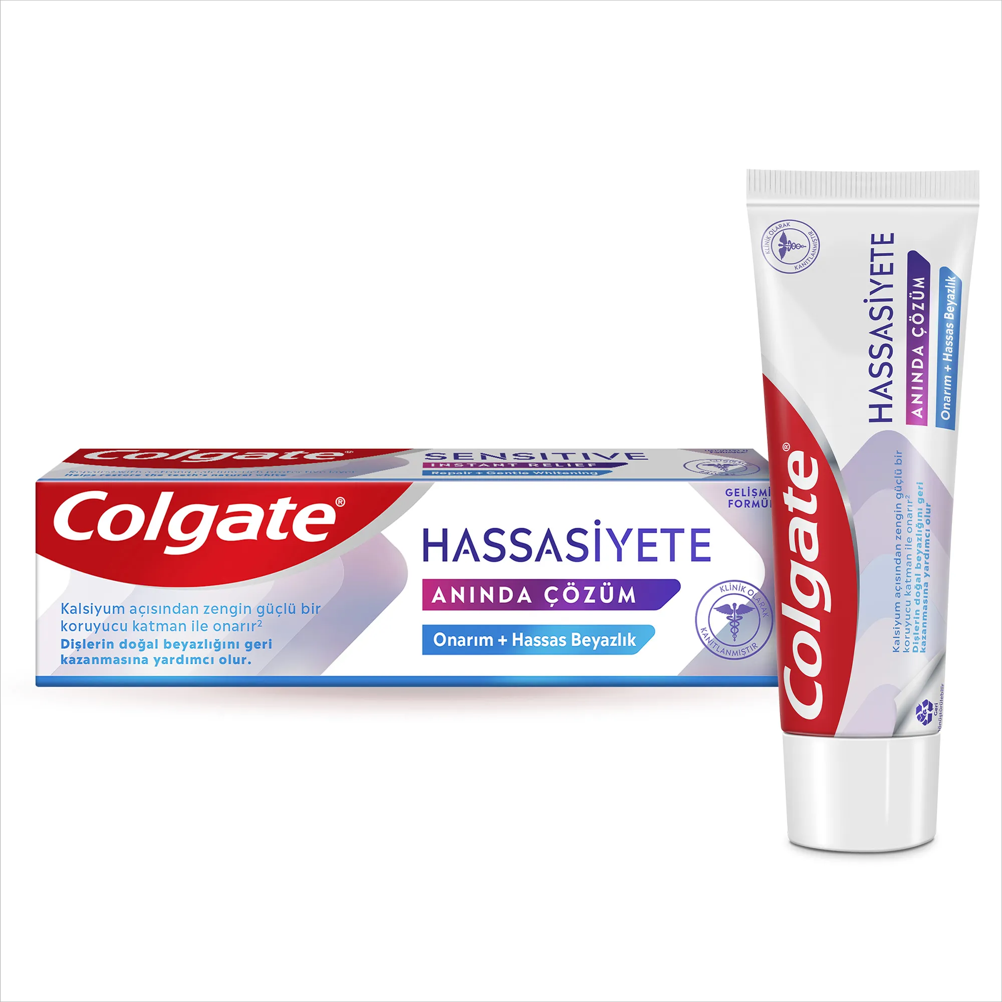 Colgate Hassasiyete Anında Çözüm Onarım Hassas Beyazlık Diş Macunu