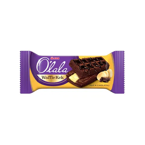 Olala Waffle Kek Çikolata Muzlu