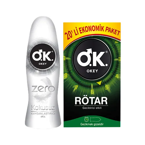 OKEY Rötar Ekonomik Paket (20'li) & Mini Jel
