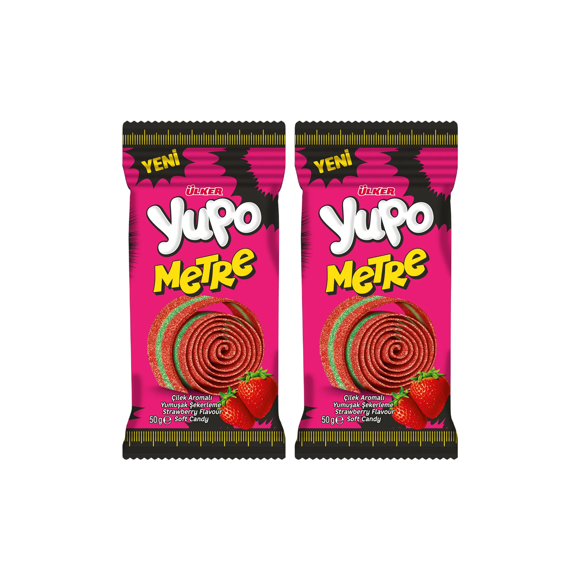 Yupo Jelly Metre Çilek