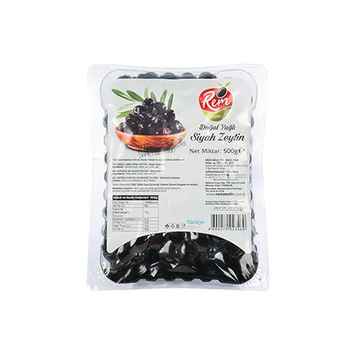 Rem Sofralık Yağlı Siyah Zeytin