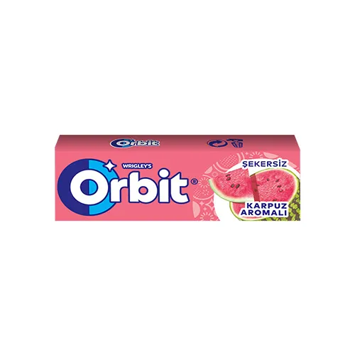 Orbit Karpuz Aromalı Şekersiz Sakız