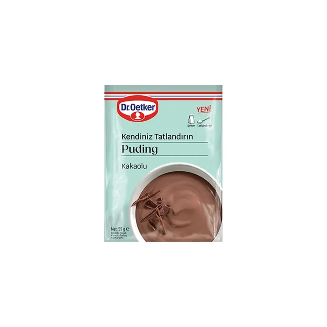 Dr. Oetker Kendiniz Tatlandırın Kakaolu Puding