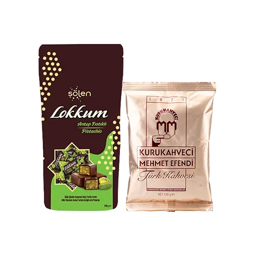 Sevilen İkili (300g Lokkum & 100g Türk Kahvesi)