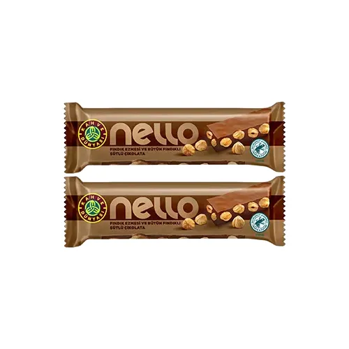 Nello Fındık Ezmesi & Fındıklı Sütlü Çikolata