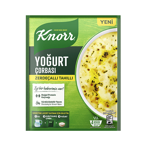 Knorr Zerdeçallı Tahıllı Yoğurt Çorbası
