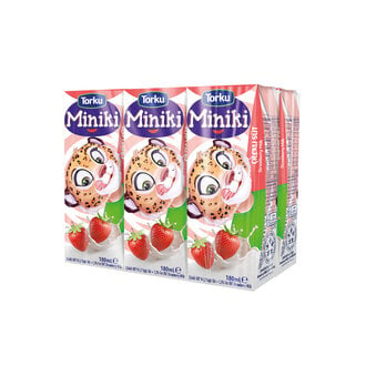 Torku Çilekli Süt 6x180 Ml