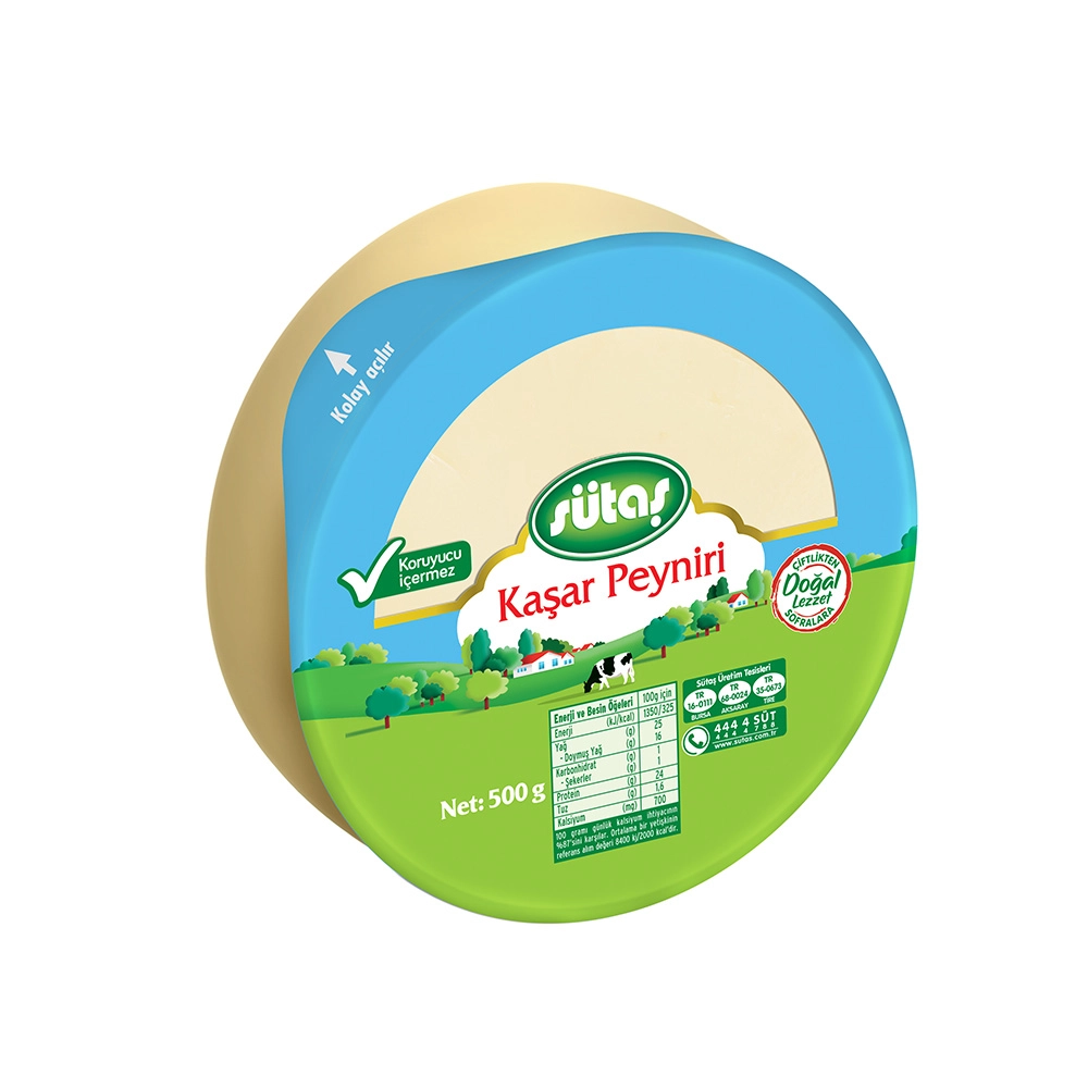 Sütaş Kaşar Peyniri 500 g