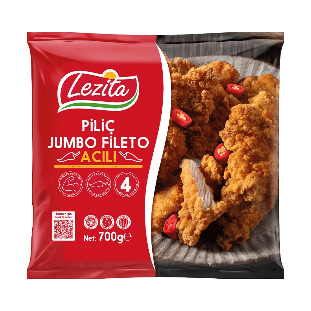 Lezita Piliç Jumbo Fileto Dondurulmuş 700 G