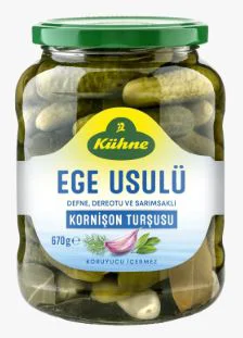 Kühne Eğe Usülü Kornişon Turşusu 720 ML