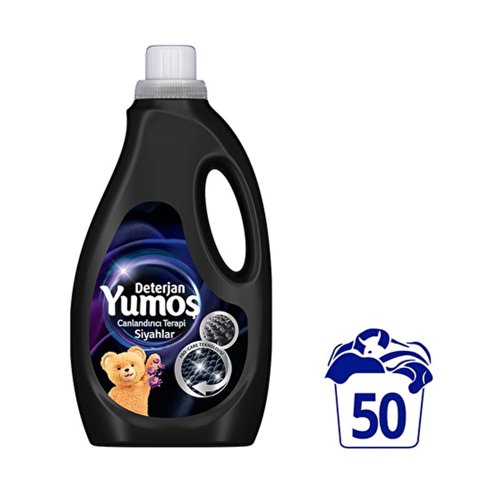 Yumoş Bakım Deterjanı Siyah 2500 ml 50 Yıkama