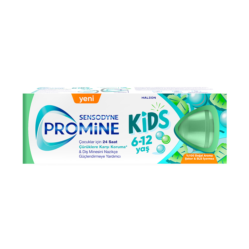 Sensodyne 6-12 Yaş Bubble Gum & Tatlı Nane 50 ml