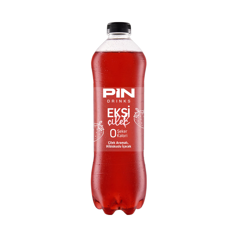 Pin Drinks Ekşi Çilek 1 lt