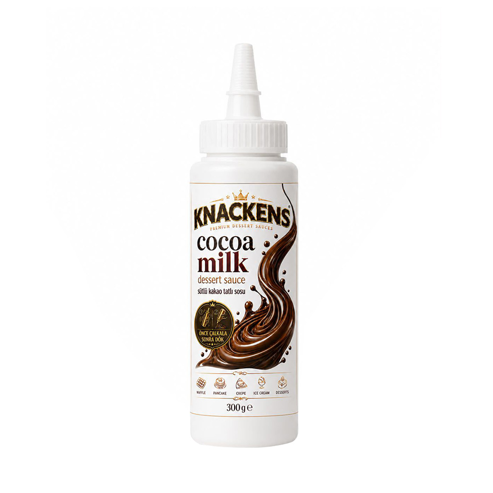 Knackens Sütlü Kakao Tatlı Sosu 300 gr