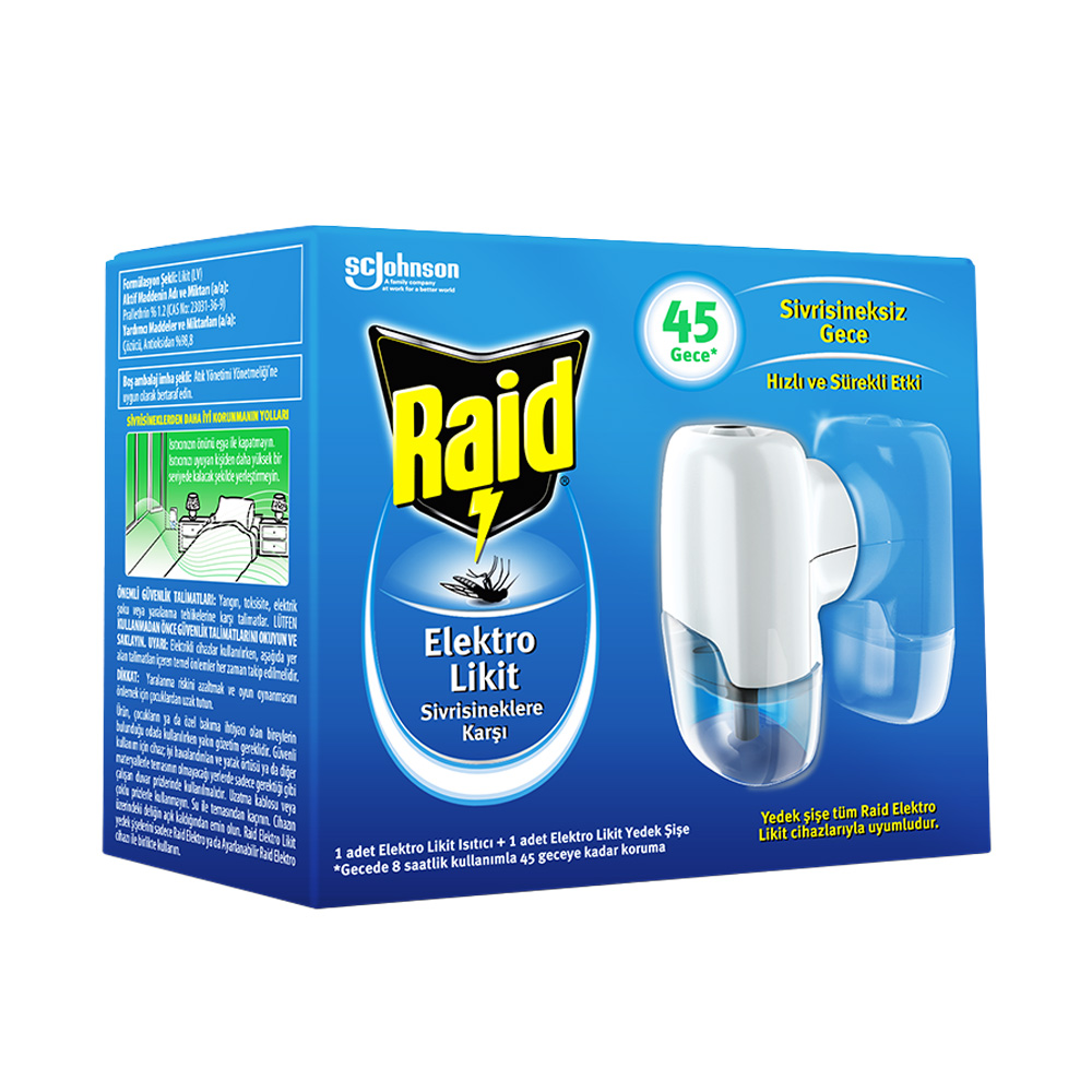 Raid 45 Gece Sistem 35 ml