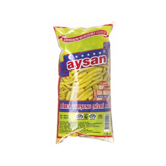 Aysan Plastik Torba Yakan Biber Turşusu 400 gr