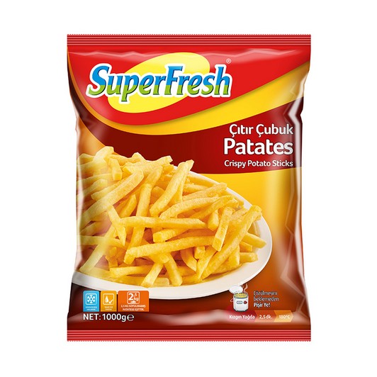 Superfresh Çıtır Patates 1 kg