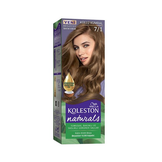 Wella Koleston Naturals Saç Boyası 7/1 Küllü Kumral