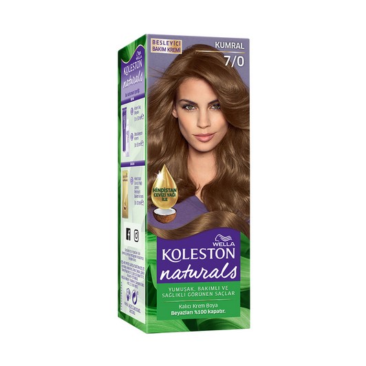 Wella Koleston Naturals Saç Boyası 7/0 Kumral