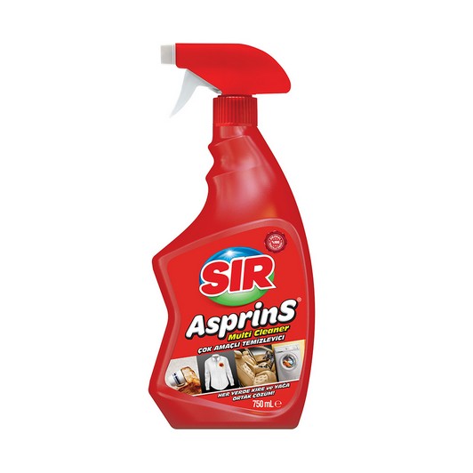 SIR Asprins Kir % Yağa Çözüm 750 ml Sprey