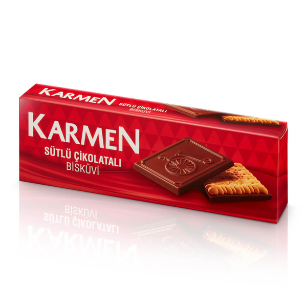 Karmen Çikolatalı Sütlü Bisküvi 102 g