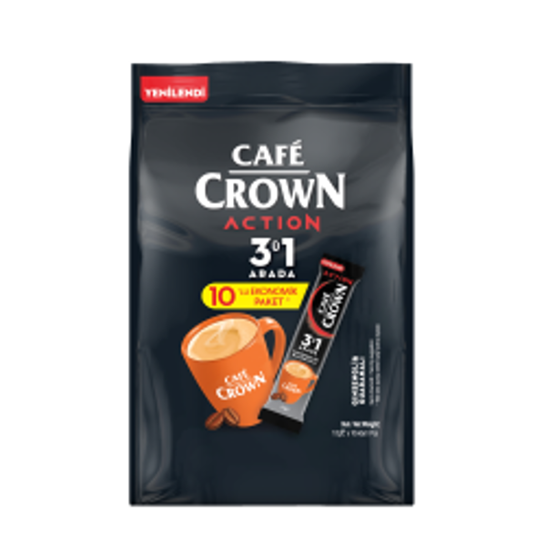 Cafe Crown 3in1 Action 10'lu