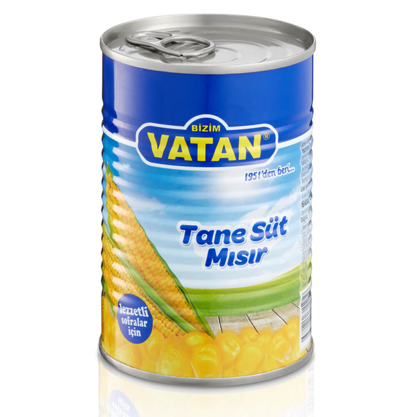 Mısır Konservesi Bizim Vatan 400 g