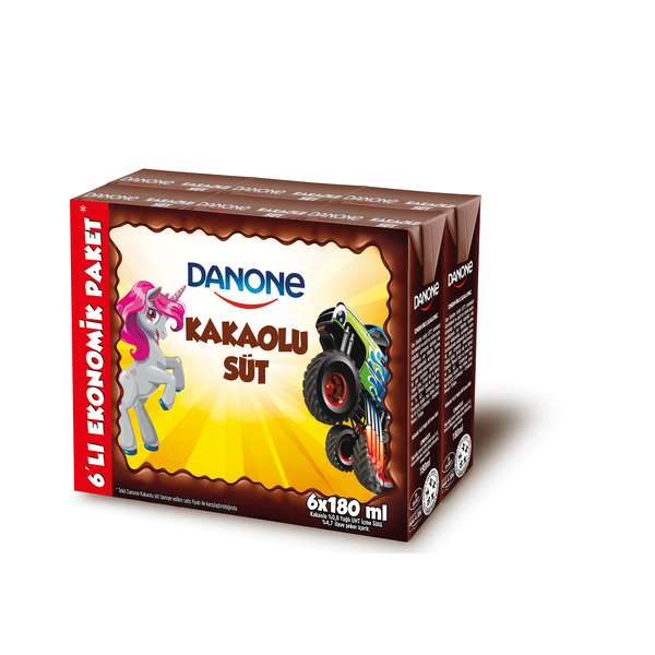 Danone Kakaolu Süt 6*180 Ml