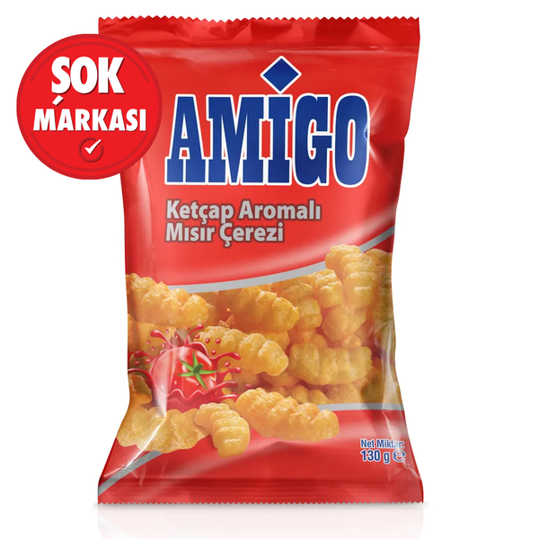 Amigo Ketçap Aromalı Mısır Çerezi 130 g