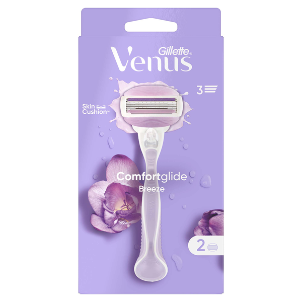 Gillette Venus Comfortglide Makine + 2 Adet Başlık