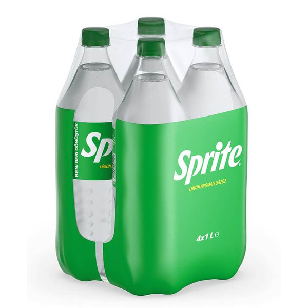 Sprite Gazoz 4*1 L