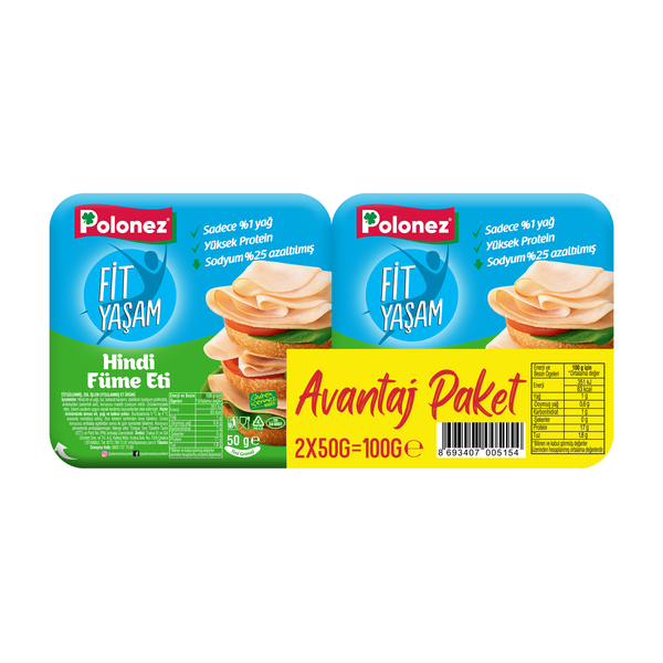 Polonez Hindi Füme Eti 2*50 g