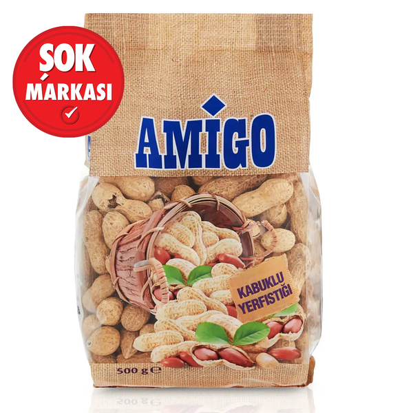 Amigo Kabuklu Yer Fıstığı 500 g