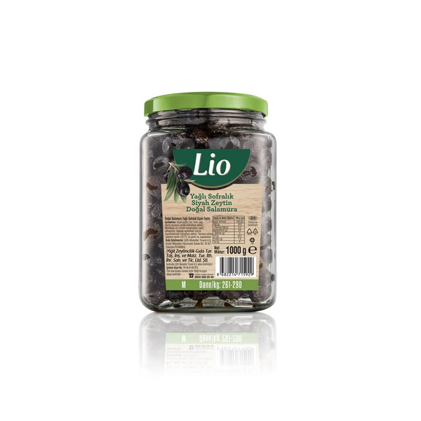 Lio Salamura Yağlı Siyah Zeytin (261-290) 1 kg