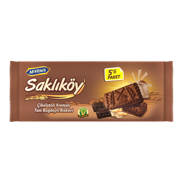 Mcvities Saklıköy Çikolata Kremalı Bisküvi 5'li 435 g