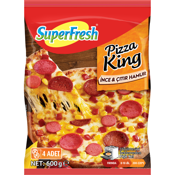 Superfresh Pizza King Cheddarlı 600 g