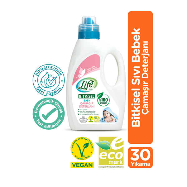 Life By Fakir Baby Sıvı Deterjan 1500 Ml