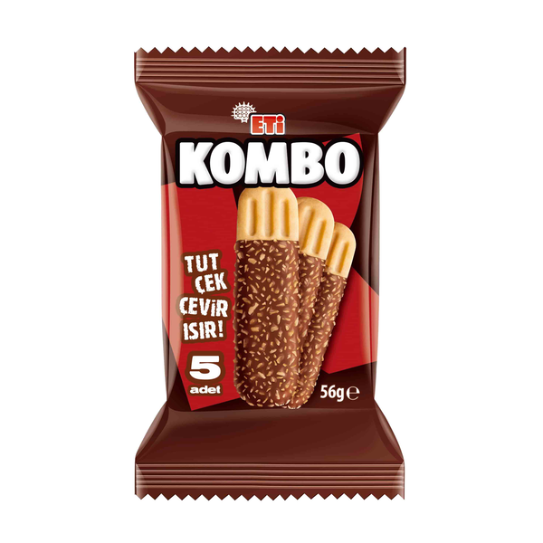 Eti Kombo 56 g Bisküvi Hindistan Cevizli