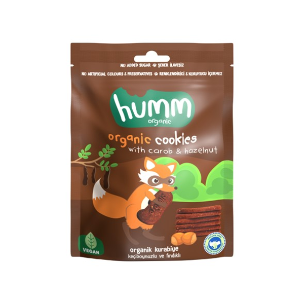 Humm Organik Vegan Keçiboynuzlu Fındıklı Kurabiye