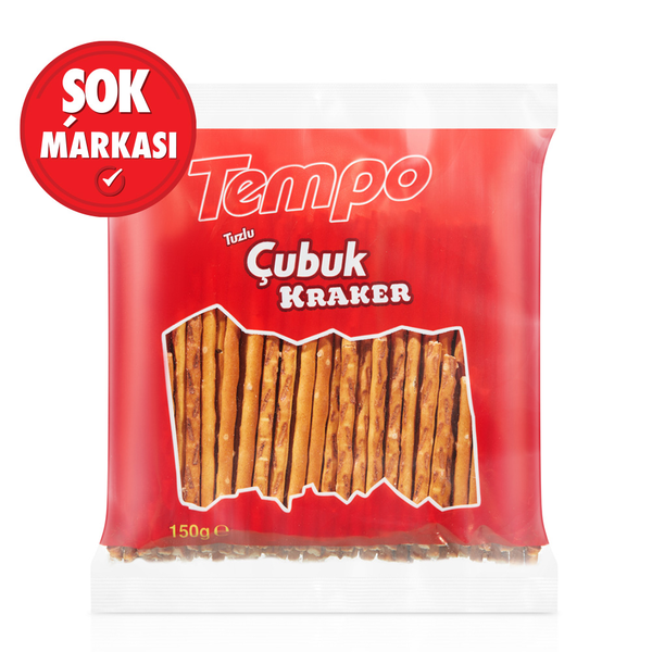 Tempo Tuzlu Çubuk Kraker 150 g