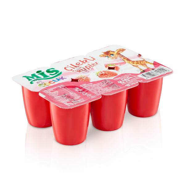 Mis Çilekli Büyüme Küpü 6*45 g