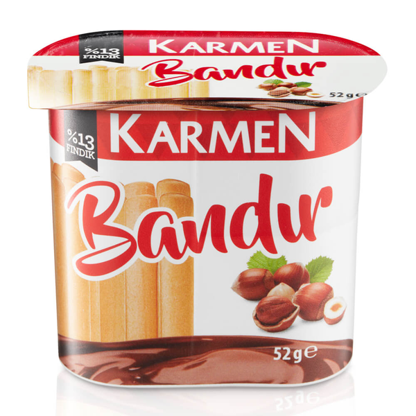 Karmen Bandır Fındık Kreması&grissini 52 g