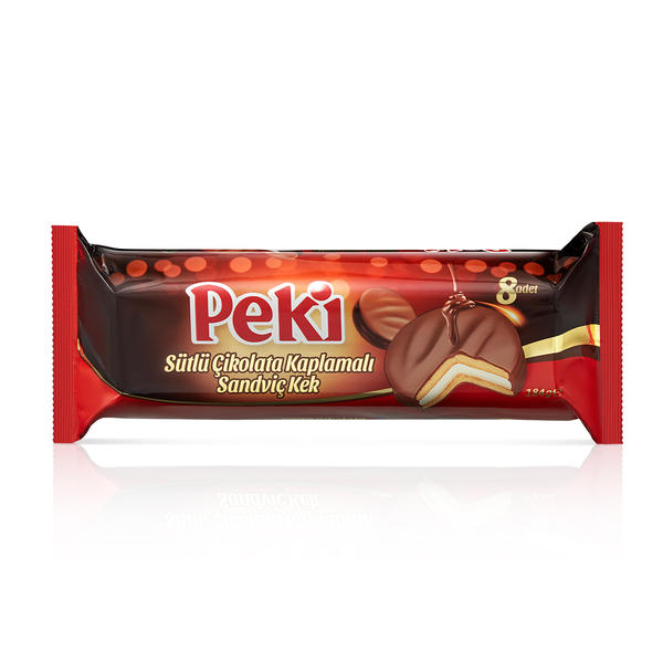 Peki Sütlü Çikolatalı Sandviç Kek 8'li 184 g
